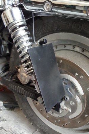 SPORTSTER SIDE MOUNT No PLATE